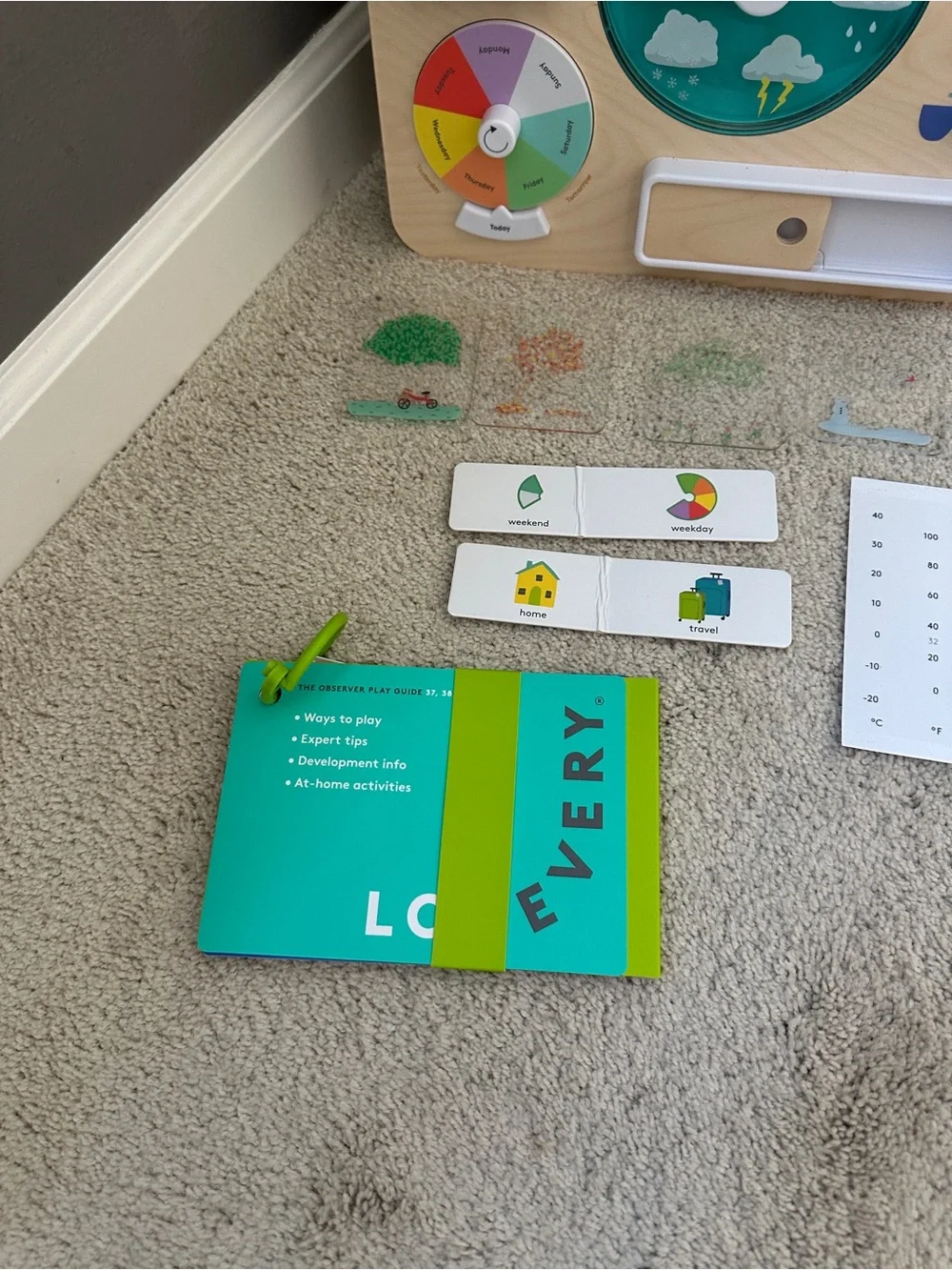 Lovevery The Observer Play Kit Wooden Activity Playset Months 37-39